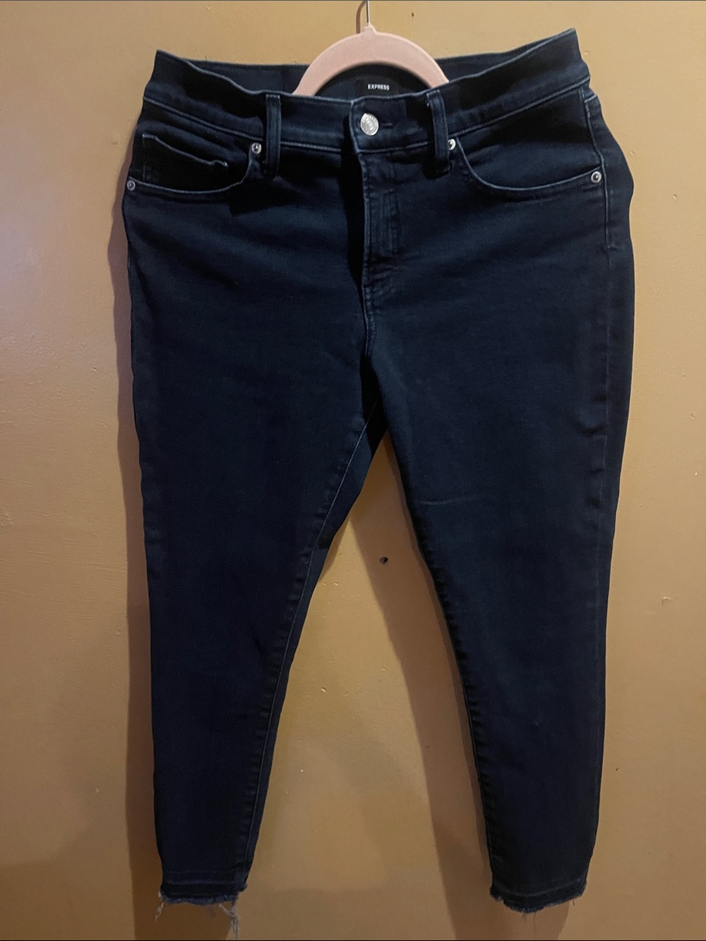 Express Women's Dark Skinny Jeans